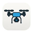 icon_technology_drone_rounded icon preview