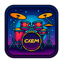 icon_technology_drum_cyberpunk icon preview