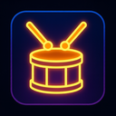 icon_technology_drum_glow_effect icon preview