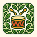 icon_technology_drum_organic_pattern icon preview