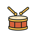 icon_technology_drum_thin icon preview