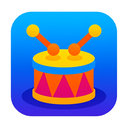 icon_technology_drum_vibrant_colors icon preview