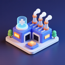 icon_technology_factory_3d_isometric icon preview