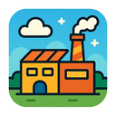icon_technology_factory_cartoon icon preview