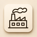 icon_technology_factory_elegant icon preview