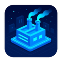 icon_technology_factory_futuristic icon preview