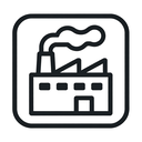 icon_technology_factory_geometric icon preview
