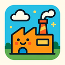 icon_technology_factory_playful icon preview