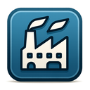 icon_technology_factory_sharp_edges icon preview