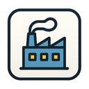 icon_technology_factory_symmetrical icon preview