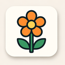 icon_technology_flower_asymmetrical icon preview