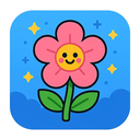 icon_technology_flower_cartoon icon preview
