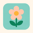 icon_technology_flower_flat_pastel icon preview