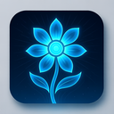 icon_technology_flower_futuristic icon preview
