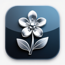 icon_technology_flower_metallic icon preview