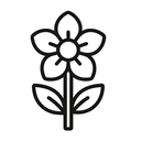 icon_technology_flower_outline icon preview