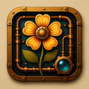icon_technology_flower_steampunk icon preview