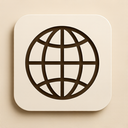 icon_technology_globe_elegant icon preview