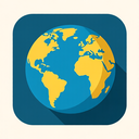 icon_technology_globe_flat_design icon preview