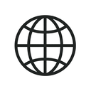 icon_technology_globe_minimal_outline icon preview