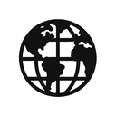 icon_technology_globe_monochrome icon preview