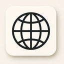 icon_technology_globe_thin icon preview