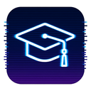 icon_technology_graduation_cap_digital_glitch icon preview