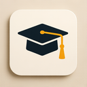 icon_technology_graduation_cap_elegant icon preview
