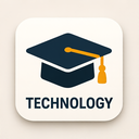 icon_technology_graduation_cap_filled icon preview