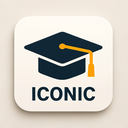 icon_technology_graduation_cap_iconic icon preview