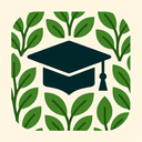 icon_technology_graduation_cap_organic_pattern icon preview