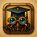 icon_technology_graduation_cap_steampunk icon preview