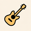 icon_technology_guitar_asymmetrical icon preview