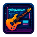 icon_technology_guitar_cyberpunk icon preview