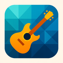 icon_technology_guitar_geometric icon preview