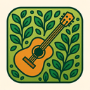 icon_technology_guitar_organic_pattern icon preview