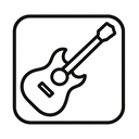 icon_technology_guitar_outline icon preview