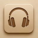icon_technology_headphones_embossed icon preview