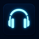 icon_technology_headphones_glow_effect icon preview