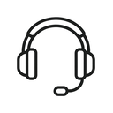 icon_technology_headphones_minimal_outline icon preview