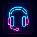 icon_technology_headphones_neon icon preview