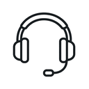 icon_technology_headphones_outline icon preview