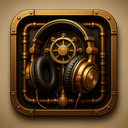 icon_technology_headphones_steampunk icon preview