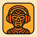 icon_technology_headphones_tribal icon preview