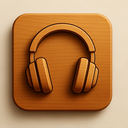 icon_technology_headphones_wooden icon preview