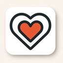 icon_technology_heart_asymmetrical icon preview