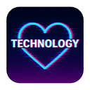 icon_technology_heart_digital_glitch icon preview