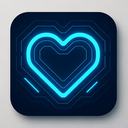 icon_technology_heart_futuristic icon preview