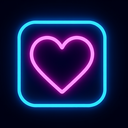 icon_technology_heart_neon icon preview