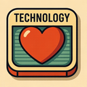 icon_technology_heart_retro icon preview